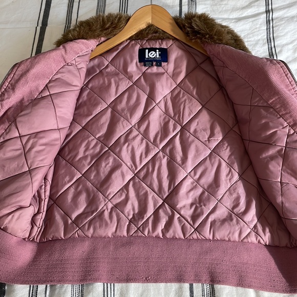 LEI Y2K Corduroy Bomber Jacket - Picture 13 of 16